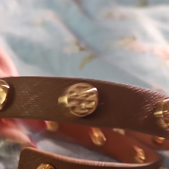Tory Burch Brown Bracelet with Gold Studs - Picture 8 of 8